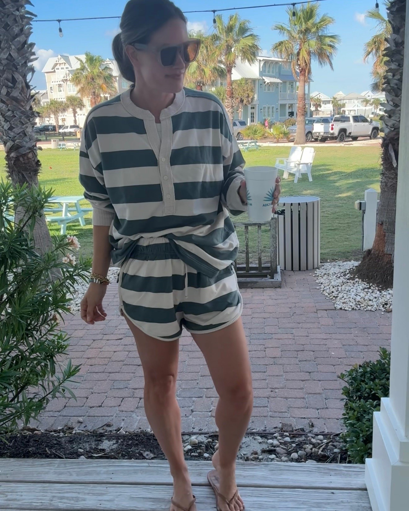 This cute matching set from aerie is on 
Major sale! True sizing #aerie #ae #summeroutfit #matchingset

#LTKootd #LTKmomlife #LTKSaleAlert