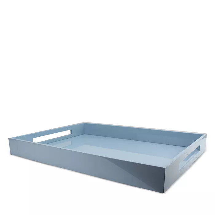 22" x 16" Denim Lacquer Tray | Bloomingdale's (US)
