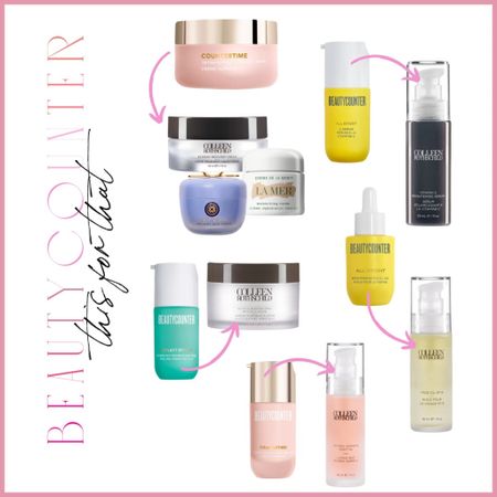 BeautyCounter // This for That 

Here are some comparable swaps for BeautyCounter products until the relaunch of the company. Brands including Clarins, Elemis, Tatcha, La Mer, Colleen Rothschild, & more! 

#LTKbeauty