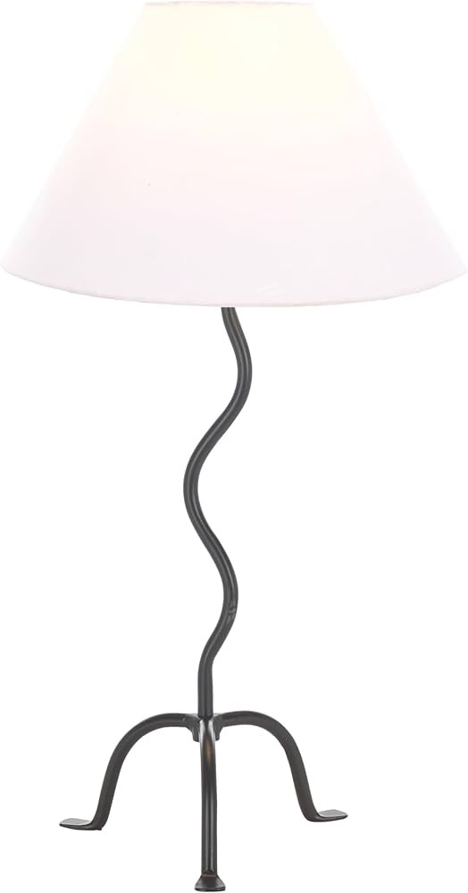 SAFAVIEH Lighting Collection Chey Modern Black 25-inch Table Lamp for Bedroom, Living Room, Home ... | Amazon (US)