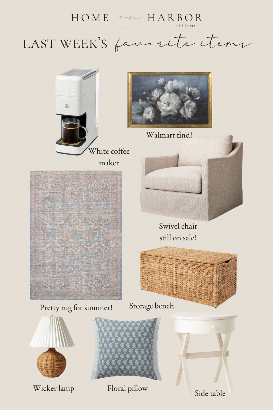 Last week’s favorite items! Target and Walmart summer decor finds 

#LTKHome #LTKSeasonal #LTKStyleTip