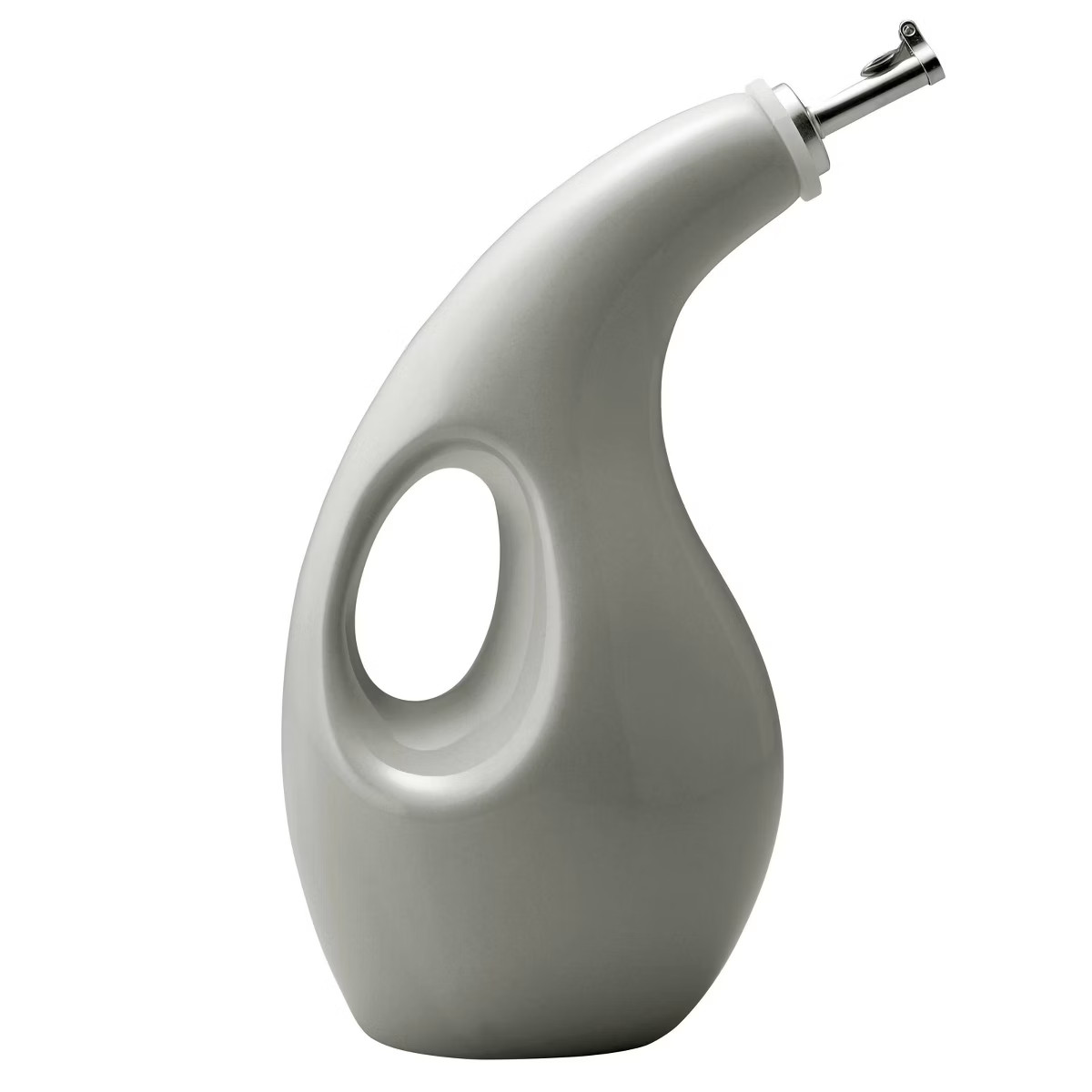 Rachael Ray 24oz Stoneware Extra Virgin Olive Oil Dispenser Bottle Gray | Target