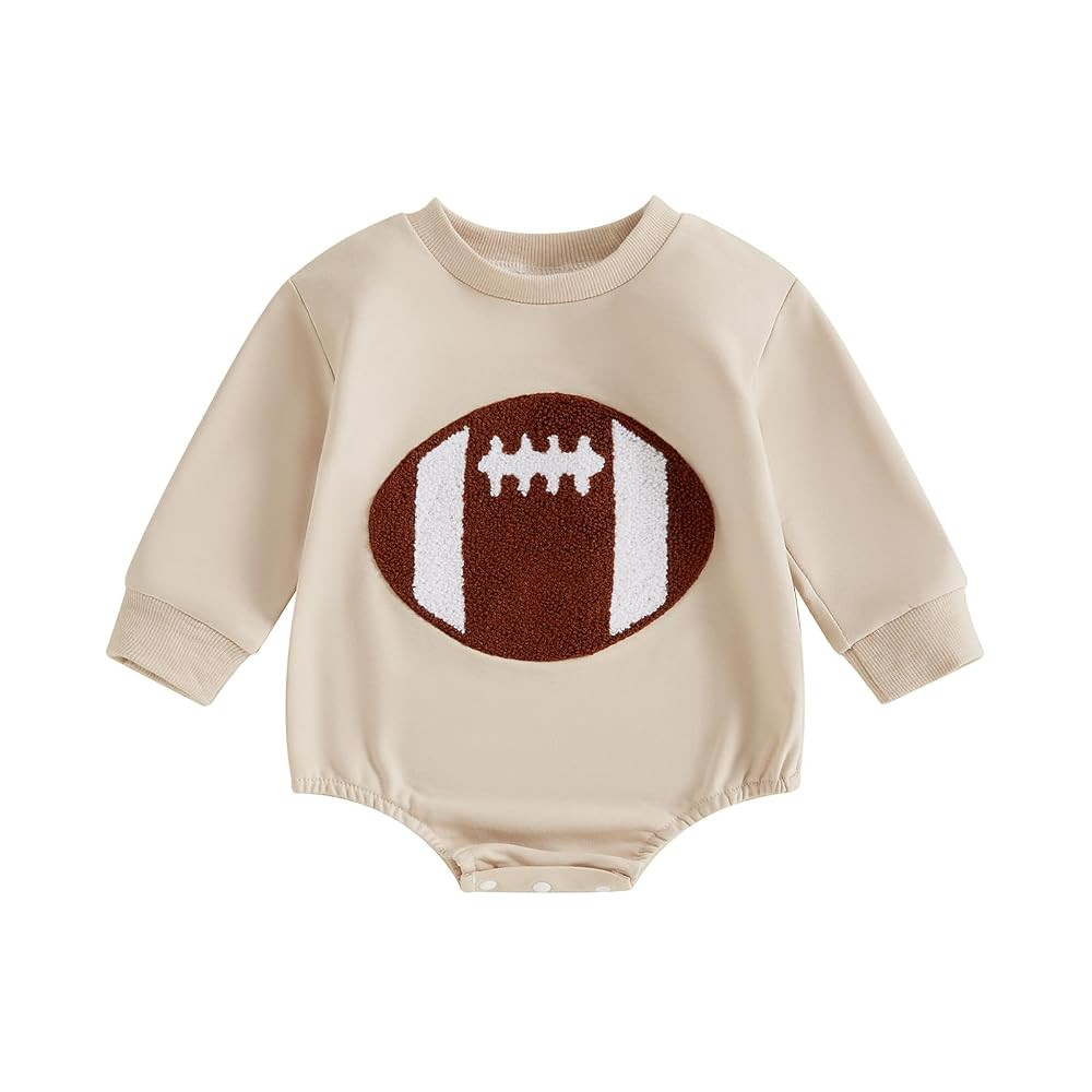 VISGOGO Newborn Infant Baby Boy Girls Oversized Romper Little Dude Sweater Onesie Coming Home Out... | Amazon (US)
