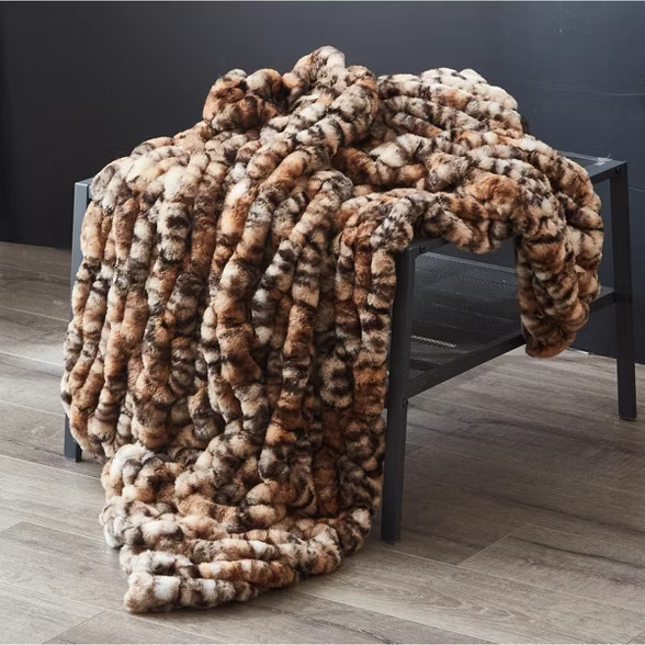Lily NY Jacquard Rabbit Throw Or Pillow | Target