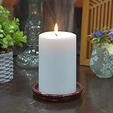 3 x 6 Inch White Pillar Candle - Set of 12 | Amazon (US)