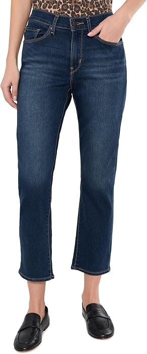 Levi's Women's Classic Straight Ankle Jeans | Amazon (US)