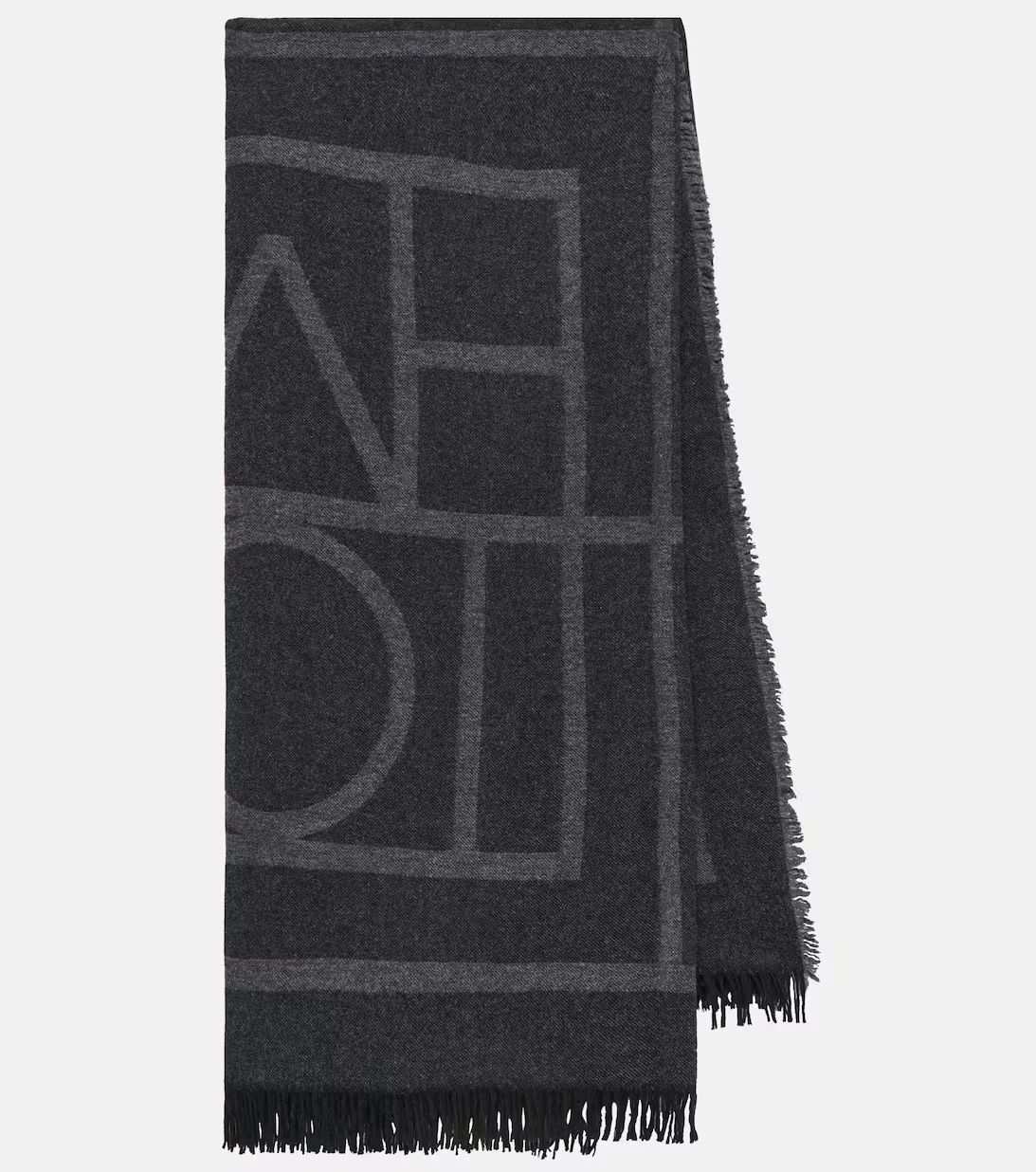 Logo wool and cashmere scarf | Mytheresa (INTL)