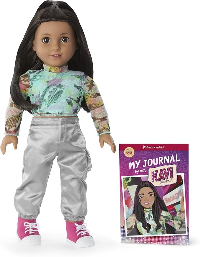 American Girl Girl of The Year Kavi Sharma 18-inch Doll and Book Featuring 7 Pieces for Ages 8+ | Amazon (US)
