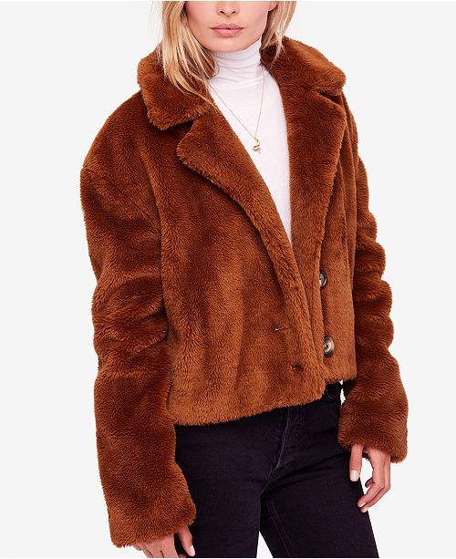 Mena Faux-Fur Coat | Macys (US)