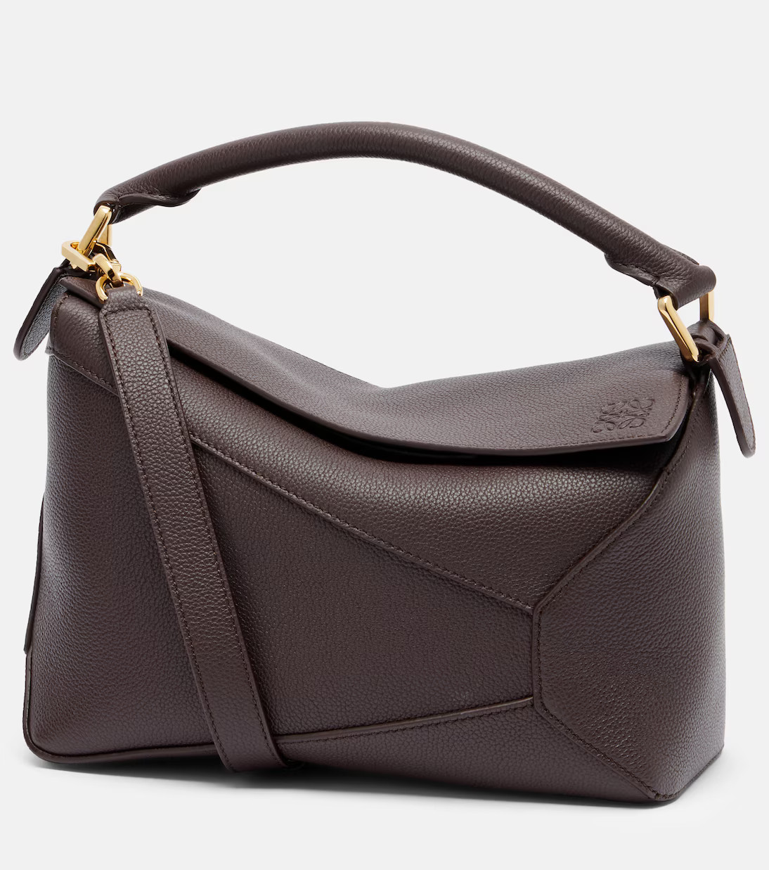 Puzzle Edge Small leather shoulder bag | Mytheresa (UK)