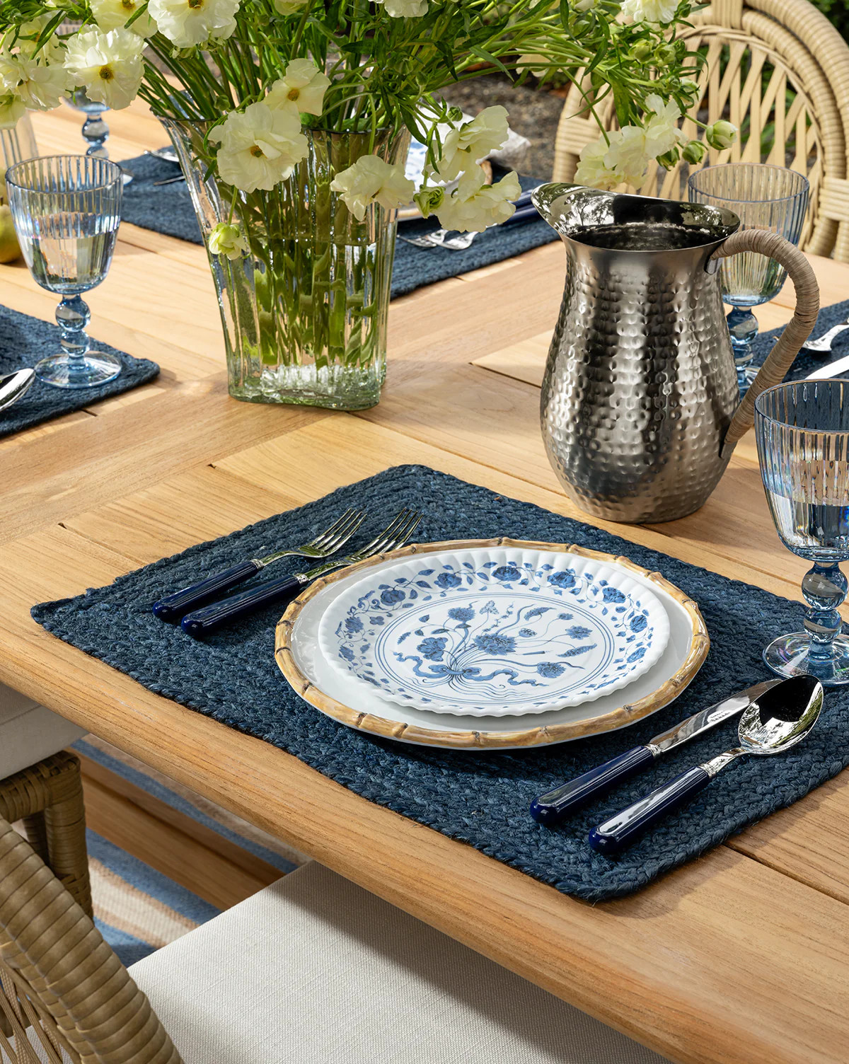 Botanical Melamine Plates (Set of 4) | McGee & Co. (US)