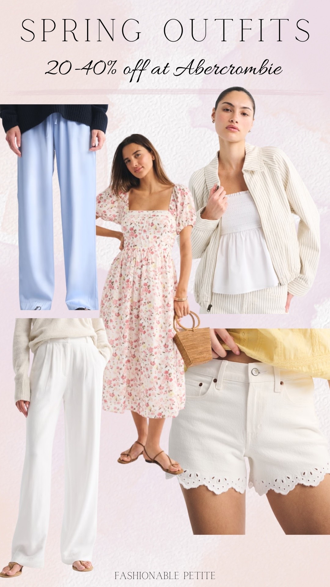 Spring outfits from Abercrombie! These white wide leg pants come in petite lengths!

Petite outfit, white pants, spring dresses, eyelet, white shorts 

#LTKSaleAlert