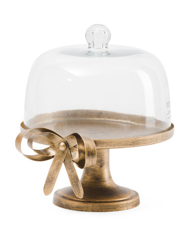 9.5in Bow Cheese Dome | Marshalls