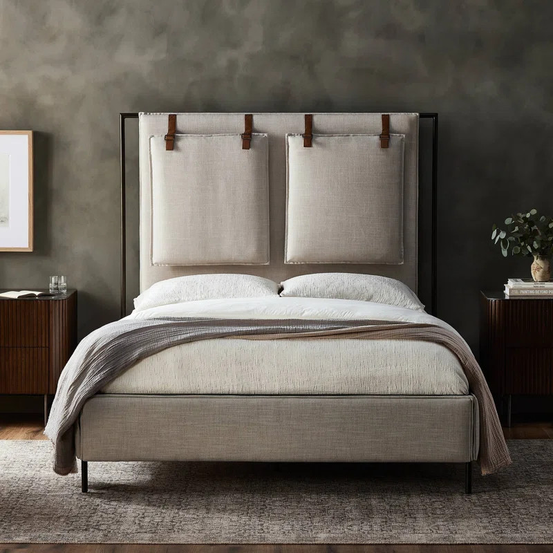 Leigh Upholstered Bed | Perigold