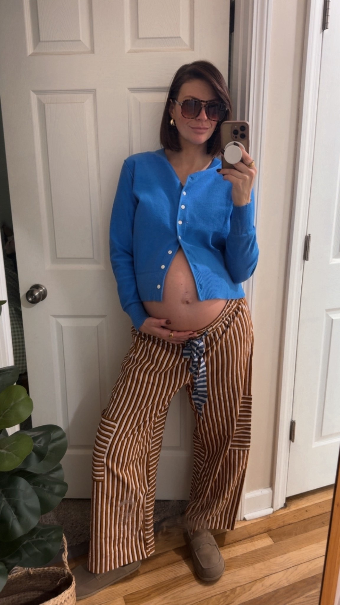 Cute and comfy bump friendly outfit 

Maternity | Amazon finds | spring outfit | bob haircut 

#LTKmomlife #LTKootd #LTKBump