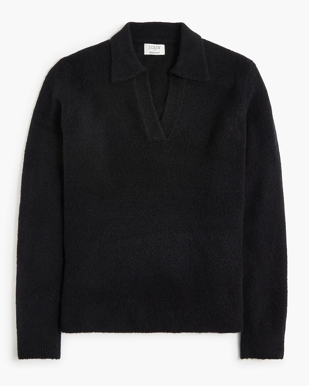 Sweater-polo in extra-soft yarn | J.Crew Factory