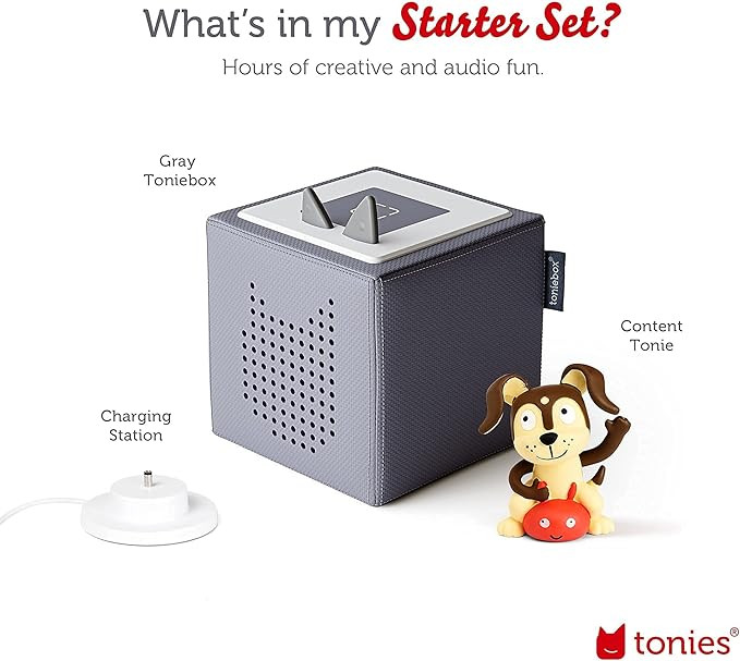 Toniebox Audio Player Starter Set with Playtime Puppy - Listen, Learn, and Play with One Huggable... | Amazon (US)