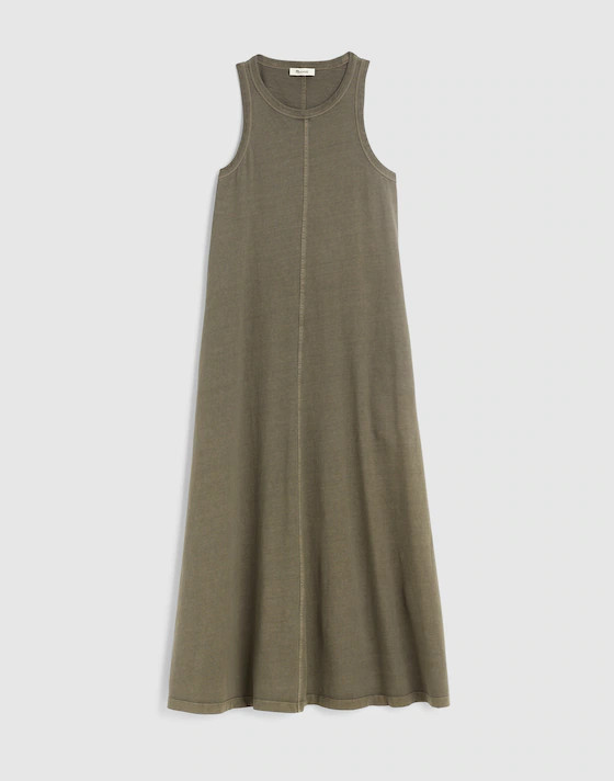Seamed Tank Maxi Dress in Allday Jersey | Madewell
