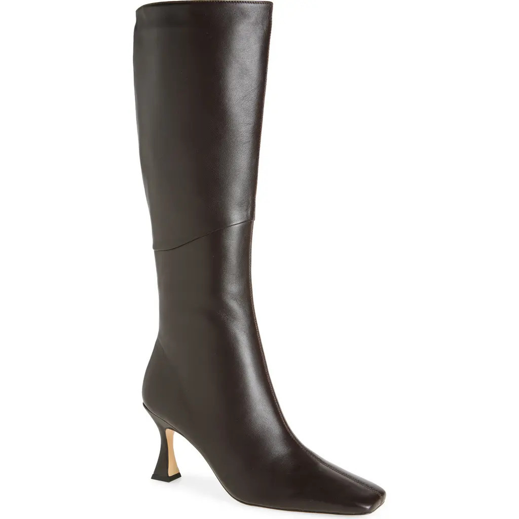 Tony Bianco Fantasy Knee High Boot in Chocolate Nappa at Nordstrom, Size 9.5 | Nordstrom