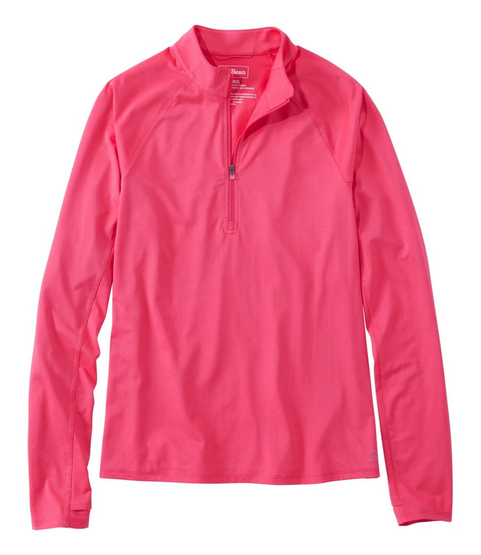 Women's Access Trail Pullover, Long-Sleeve Quarter-Zip | L.L. Bean