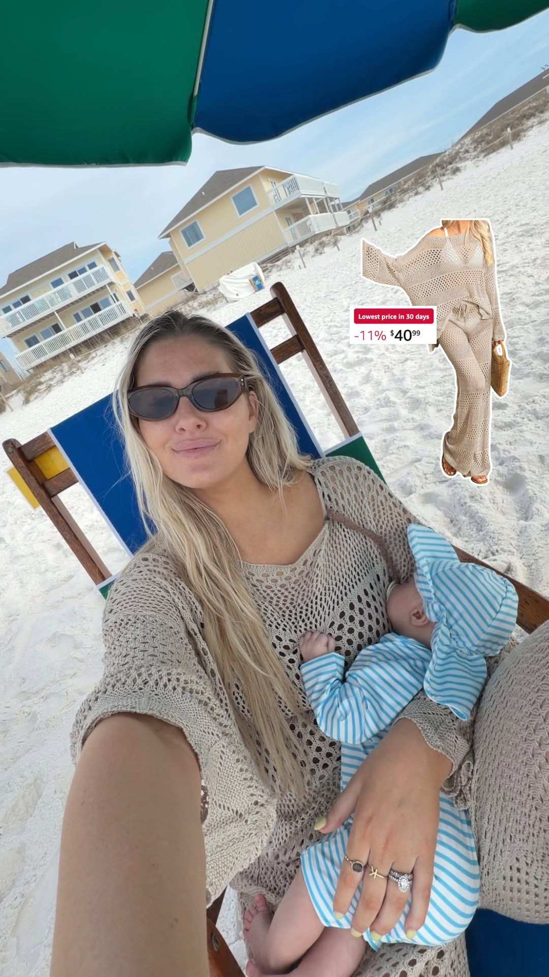 Beach cover-up on sale! 

 #LTKSaleAlert #LTKSwim