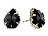 Kendra Scott Tessa Earring Gold/Black One Size | Amazon (US)