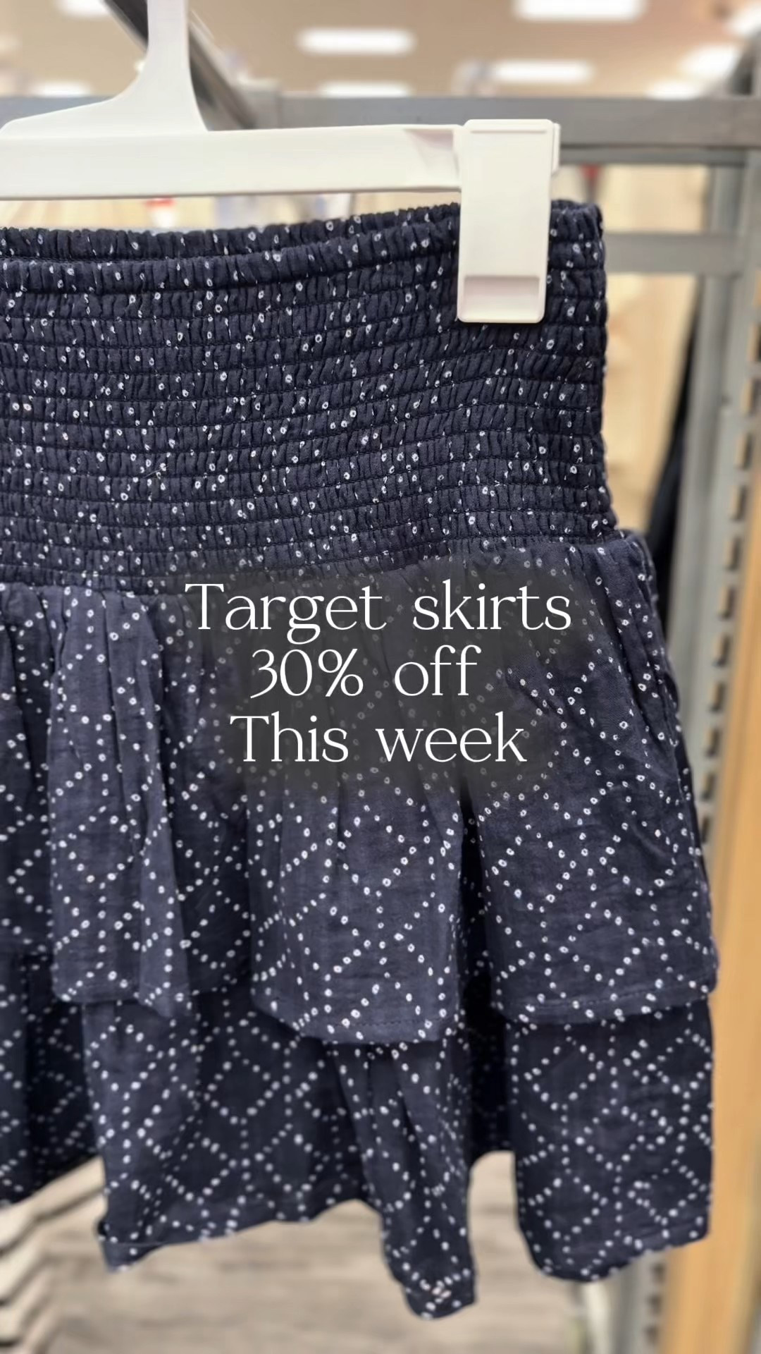 Target skirts 30% off! Great range of skirts from short, midi or maxi all on sale this week at Target.

#target #targetskirts #summerfashion #longskirts #miniskirts #skirts

Skirts, long skirts, skirts on sale, affordable skirts, target skirts