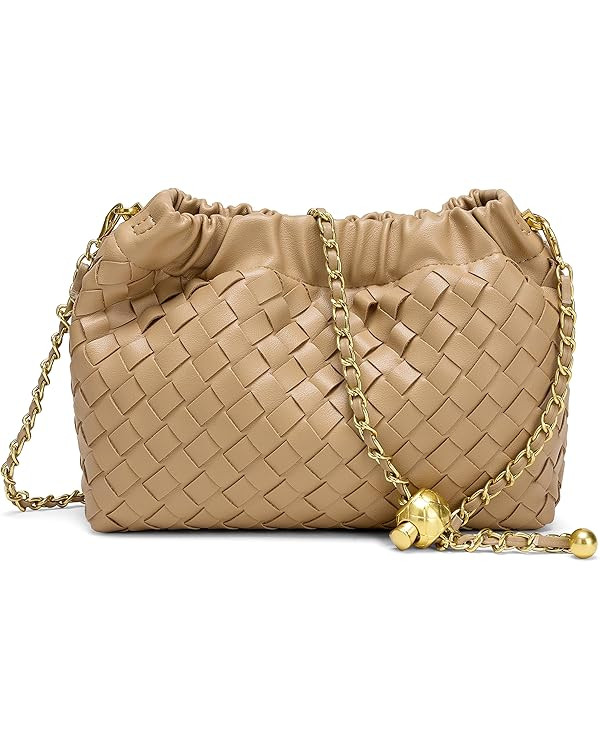 Joryin Trendy Dumpling Women's Crossbody Bag - Evening Clutch Hobo Cloud Purse | Amazon (US)