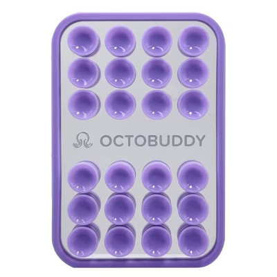 Octobuddy Silicone Suction Cup Phone Case Mount Mirror - Lilac | Target