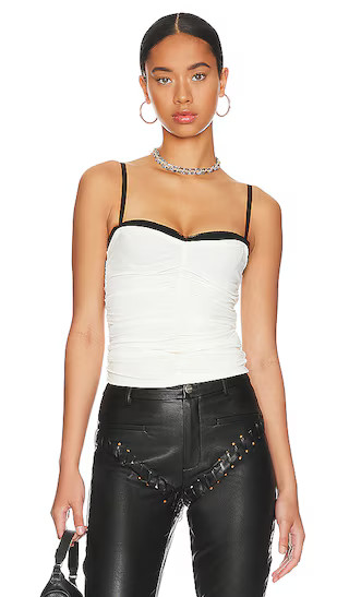 Renzo Tube Top in Creme | Revolve Clothing (Global)
