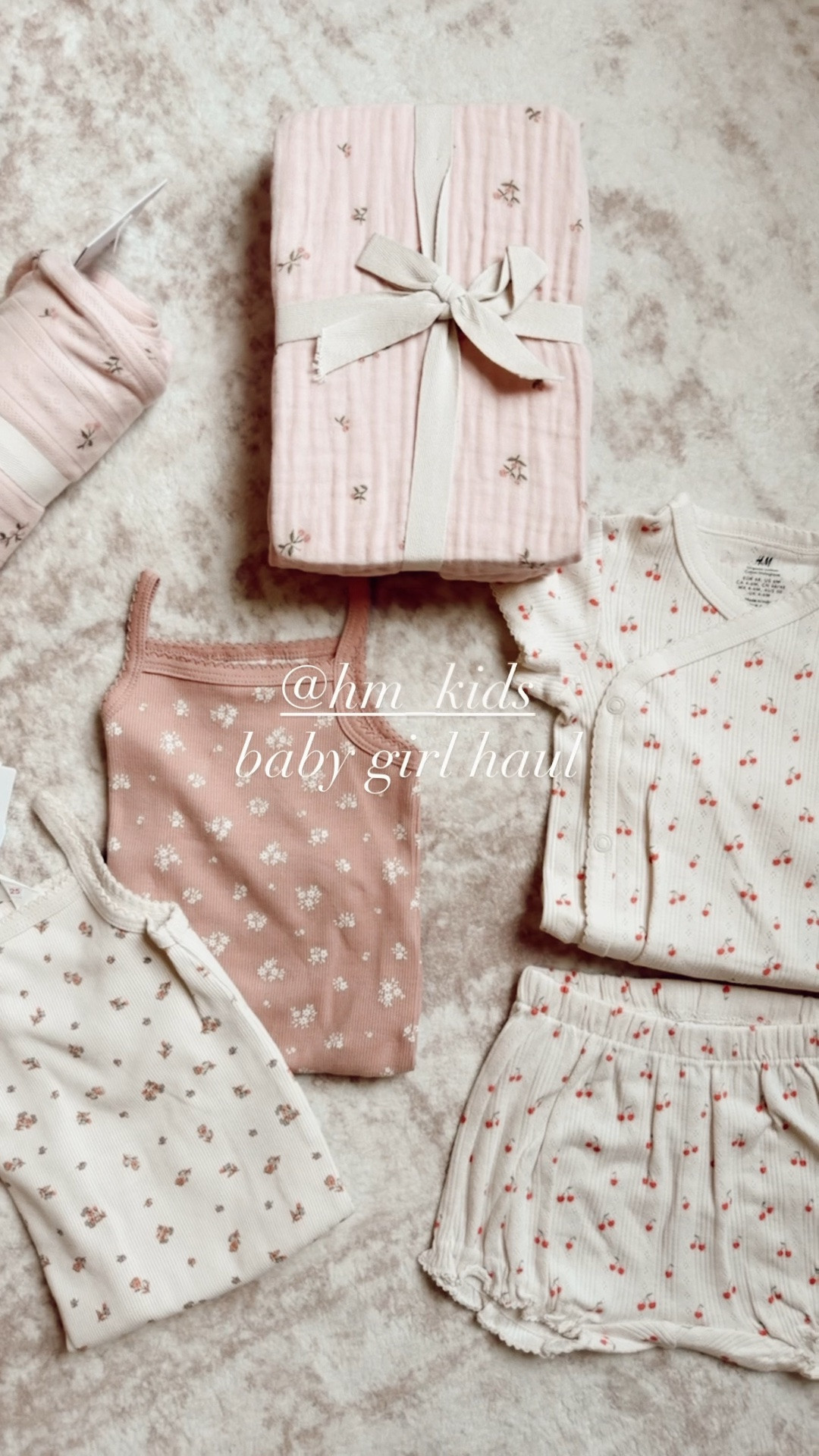 ugh how cutie 🌸🍒🍓🩷 h&m has THE cutest outfits for baby girl! And all 100% ORGANIC cotton 🤏🏻🤏🏻🤏🏻 
linking our order 🛍️🔗
baby girl summer outfits, baby girl summer sets, affordable baby girl outfits

#LTKmomlife #LTKBaby #LTKKids