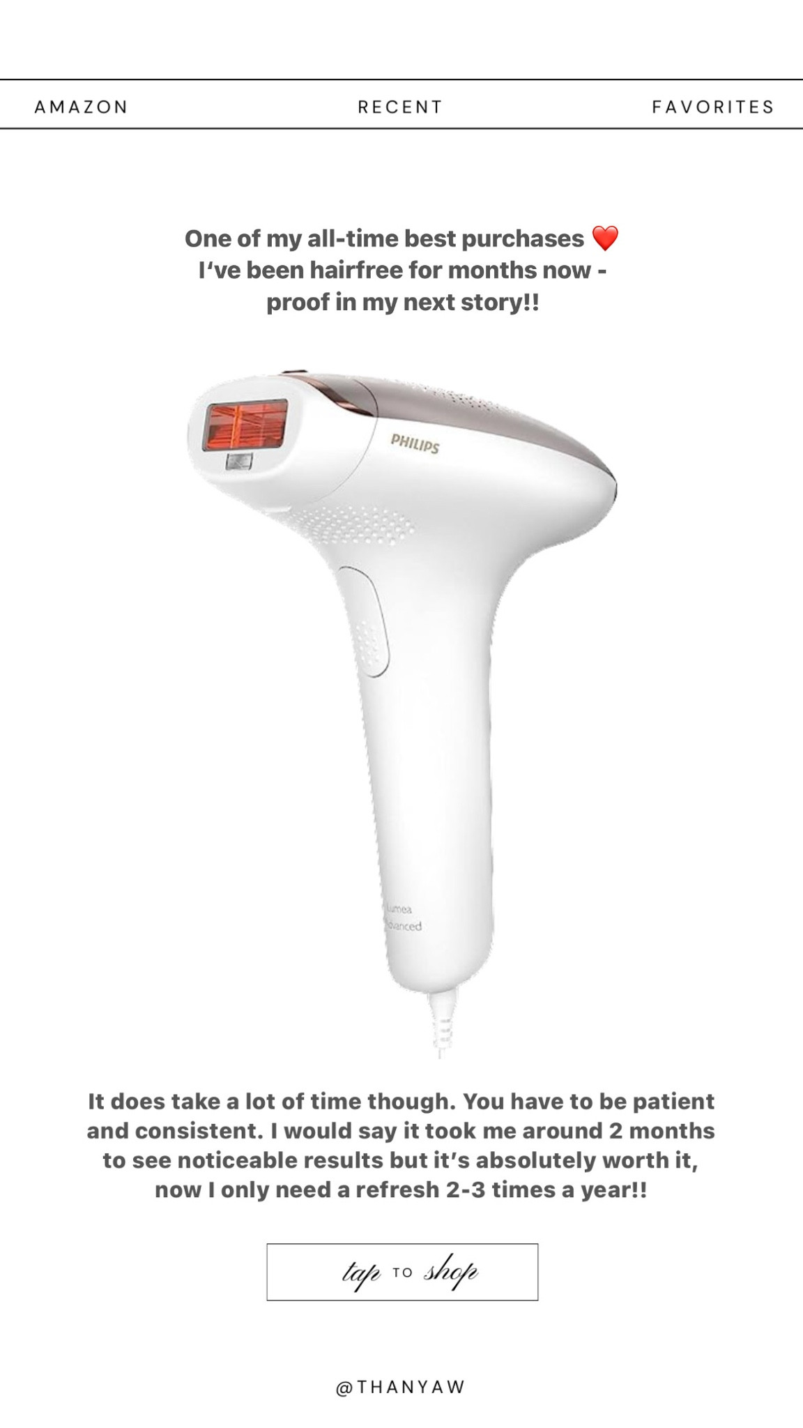 Best hair removal device!!

#LTKbeauty #LTKeurope #LTKxPrimeDay