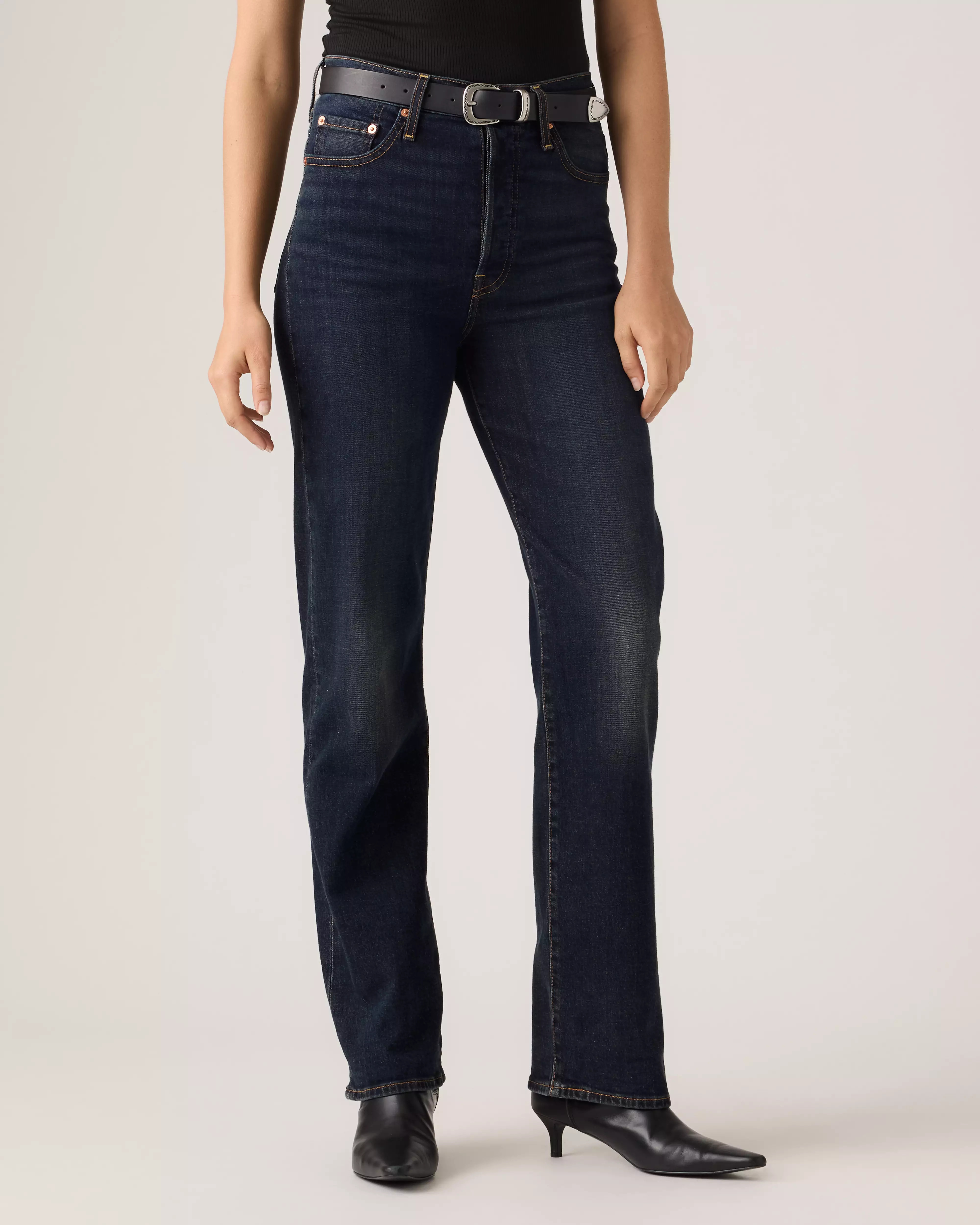 Ribcage Full Length Candiani Denim Women's Jeans | Levi's US