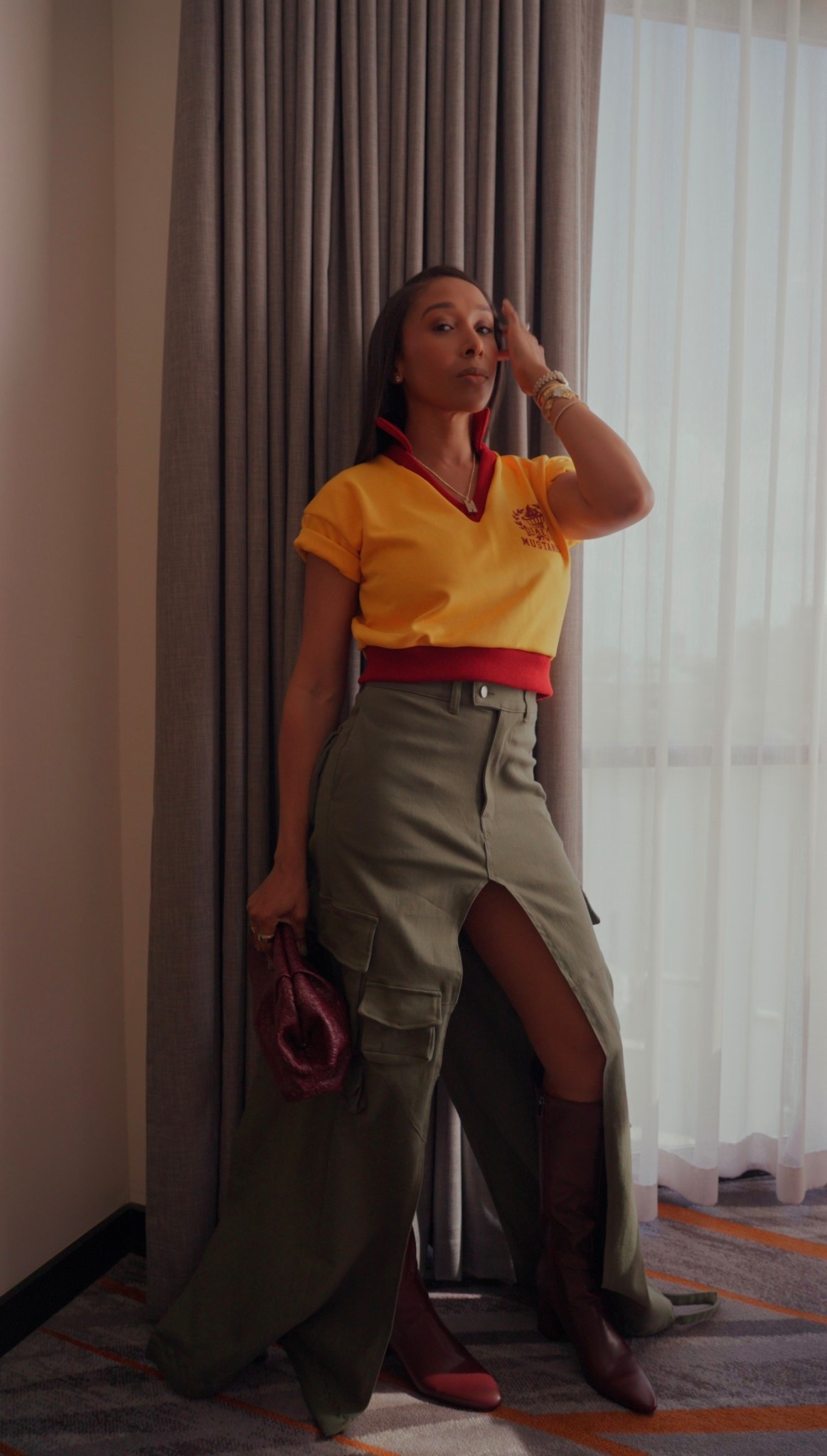 Top and skirt are from https://www.di-allo.com ❤️ purse and boots are linked

#LTKmomlife #LTKootd