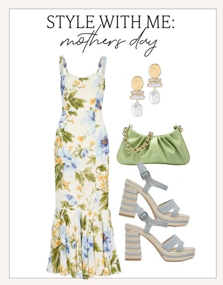 If you’re still looking for the perfect Mother’s Day outfit, this is it! Also perfect for any summer event coming up!

#summerstyle

Summer style. Blue and yellow floral dress. Chic summer dress. Blue beaded wedge heels. Green shoulder bag. Pearl statement earrings. Mother’s Day brunch. Summer event look. Baby shower guest outfit  

#LTKfindsunder100 #LTKstyletip #LTKSeasonal