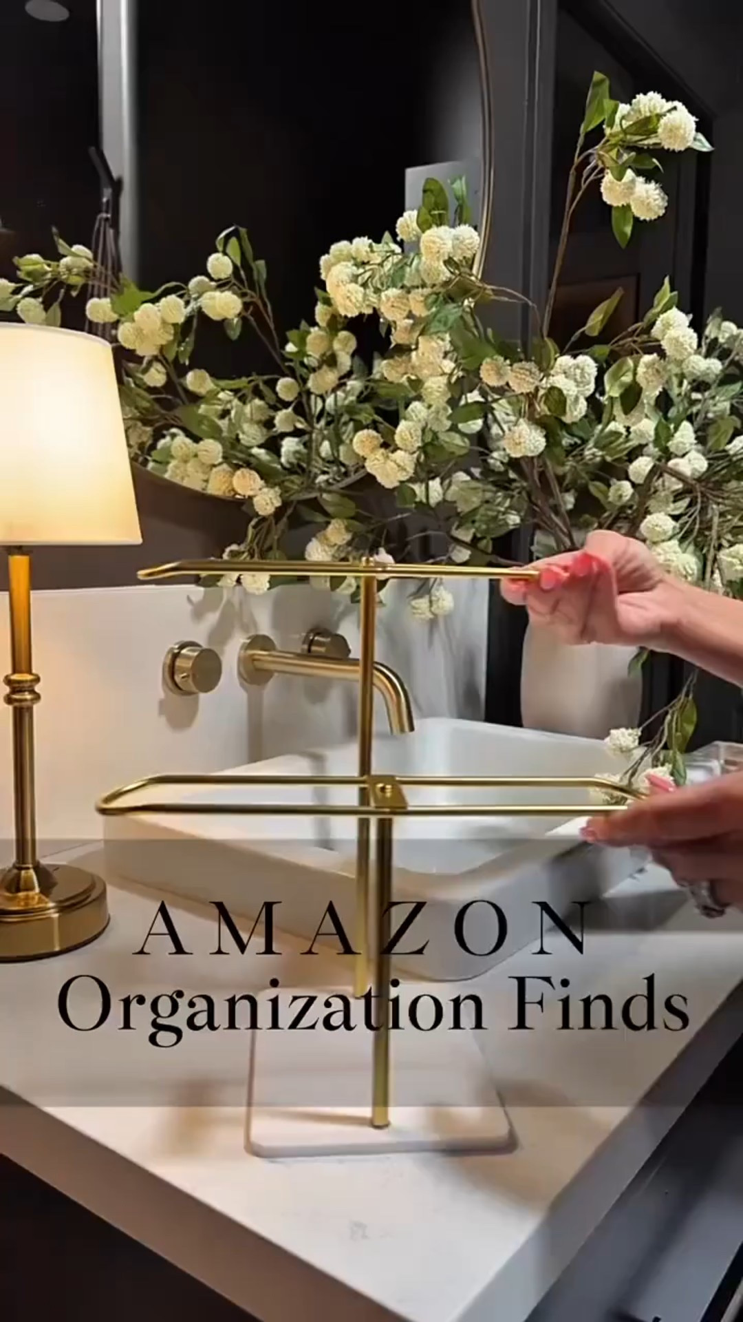 Amazon organization finds. ❤️
This sunglass + headband holder, hanging shelf drawer system, and hot tools organizer have brought me one step closer to getting my house fully organized. Pretty, practical, and everything finally has a place! 

#founditonamazon
#closetorganization 
#organizationgoals
#storagesolutions 
#declutteryourlife 
#amazonhome 
#closetorganization 


#LTKSeasonal #LTKFindsUnder100 #LTKHome