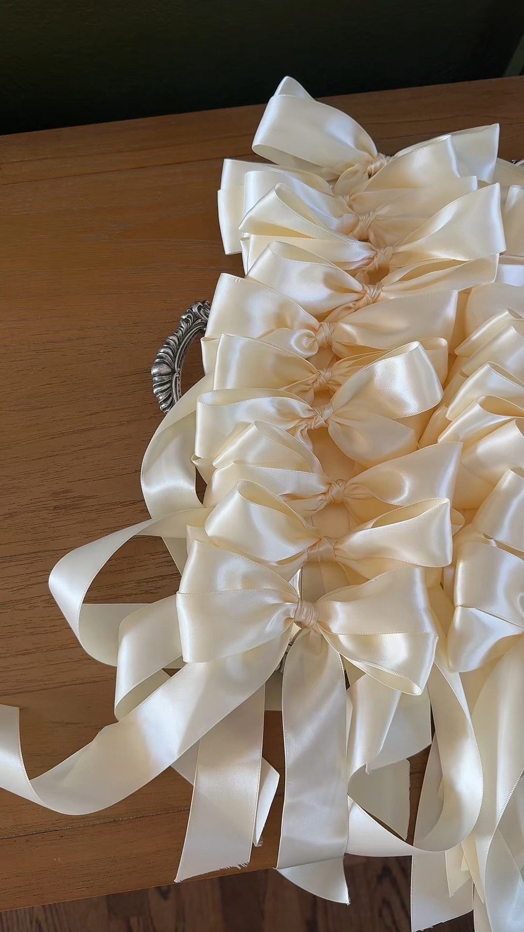 Made a ton of bows for a Christmas tree! Used two rolls of the ribbon linked! 

#LTKHoliday #LTKFindsUnder50 #LTKHome