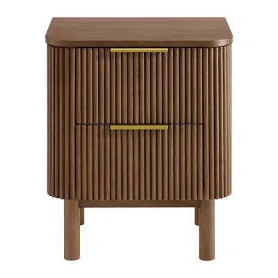 Nova Reeded 2-Drawer Nightstand | Wayfair North America