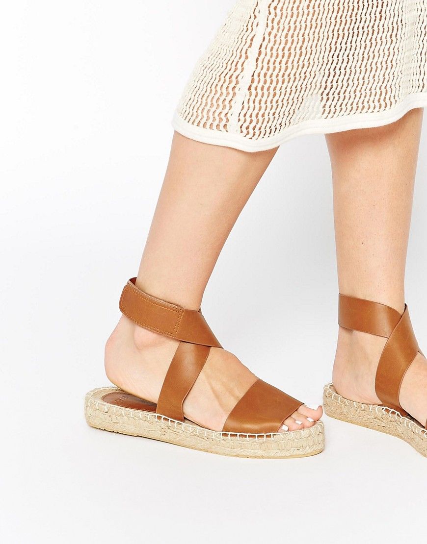 ASOS JAMESTOWN Flatform Two Part Espadrilles | ASOS US