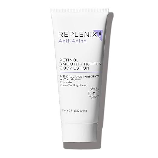 Replenix Retinol Smooth + Tighten Body Lotion, Medical-Grade Anti-Aging Brightening Body Cream fo... | Amazon (US)