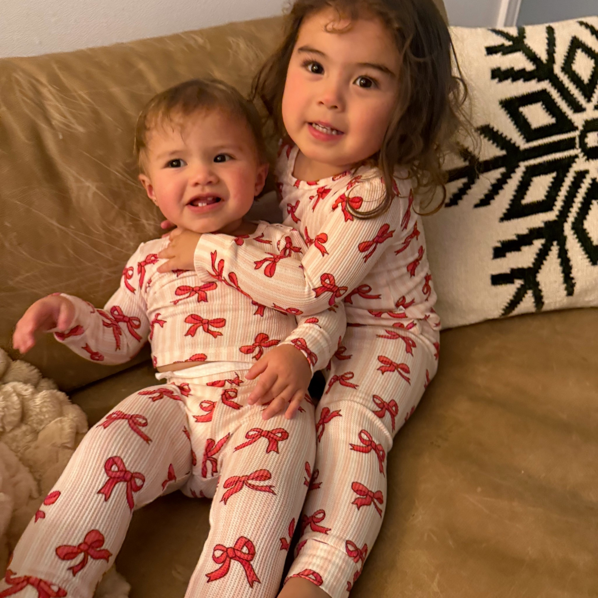 Goodnight in our @cadenlane pjs! 🩷✨ #LTKmom #LTKpjs #LTKholidaypajamas #LTKcadenlane #LTKtoddler #LTKbaby

#LTKFamily #LTKBaby #LTKHoliday