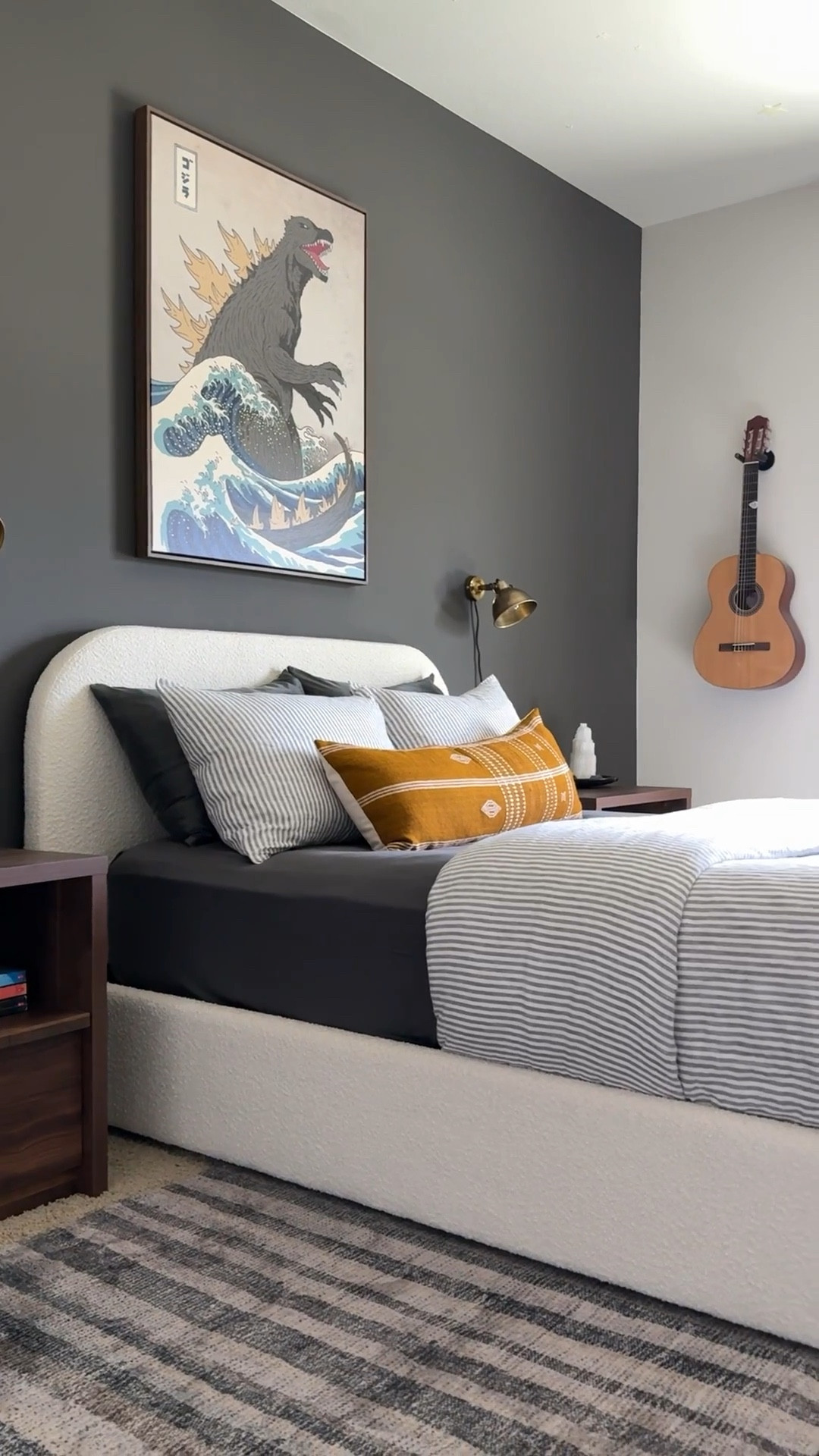 The number one product I shared this year was my son’s white boucle bed.

I was blown away with the quality is this bed, it feels like it should cost so much more than it does. While great in a kid’s room, it would also look amazing in any bedroom.

I just noticed it now comes in a tan boucle as well and is on sale!



#LTKSaleAlert #LTKHome #LTKKids