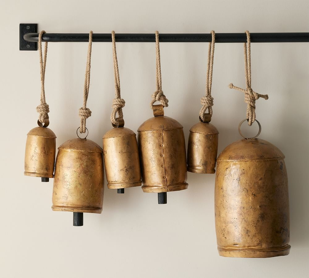 Brass Bells Wall Art | Pottery Barn (US)