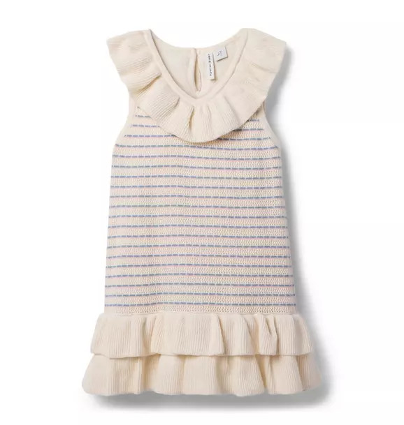 Crochet Ruffle Sweater Dress | Janie and Jack