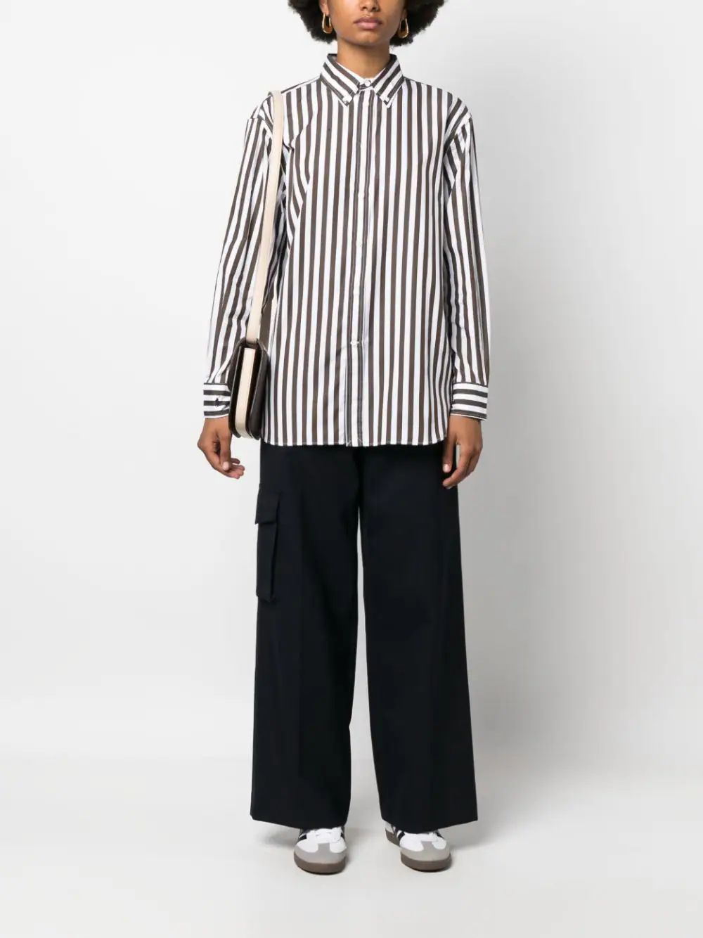 Polo Ralph Lauren long-sleeve Striped Shirt - Farfetch | Farfetch Global