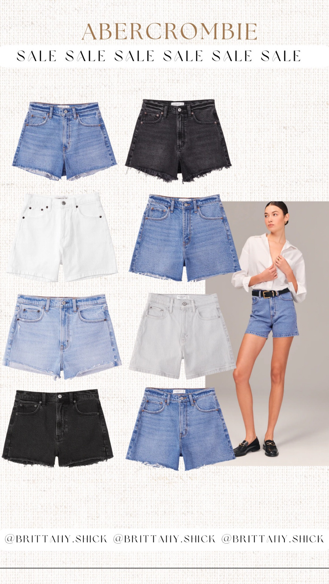 Abercrombie Sale 20% off almost everything + additional 15% off
Shorts dresses pants swim 

#LTKsalealert #LTKunder100 #LTKunder50