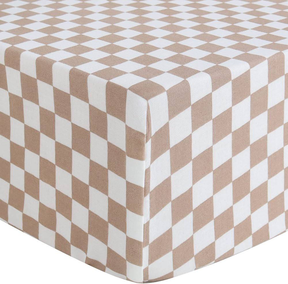 LifeTree Fitted Crib Sheets for Boys Girls & Unisex, Muslin Baby Sheet Fits Standard Crib and Tod... | Amazon (US)