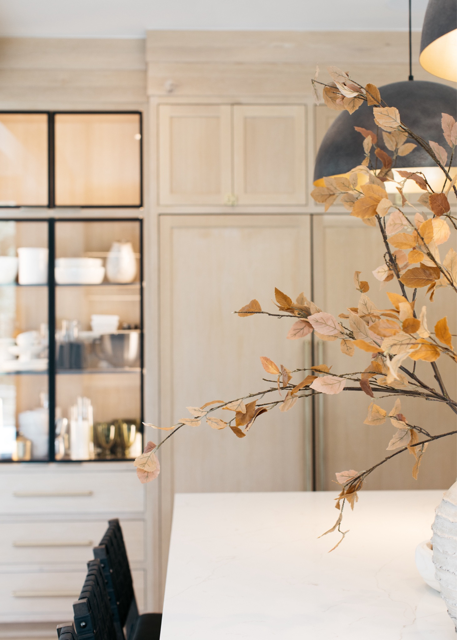 I used two faux branches to style the artisan vase from Pottery Barn.

#LTKSeasonal #LTKStyleTip #LTKHome