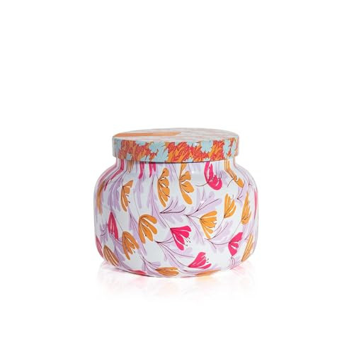Capri Blue Scented Candles - Pattern Play Glass Jar Candles - Long Lasting Soy Wax Blend - Luxury Home Decor - Notes of Pineapple, Lemon Flower & Sugarcane - Gifts for Women (Pineapple Flower, 19 oz) | Amazon (US)