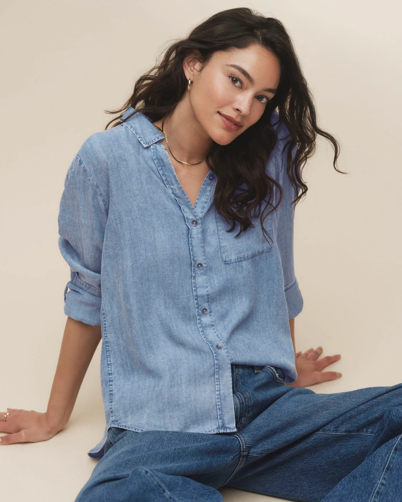 Reese Chambray Shirt | Splendid
